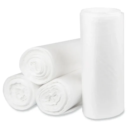 Pitt Plastics 33 in. x 39 in. 1 mil. 33 gal. Eco Strong Plus Can Liners - Natural (150/Carton)
