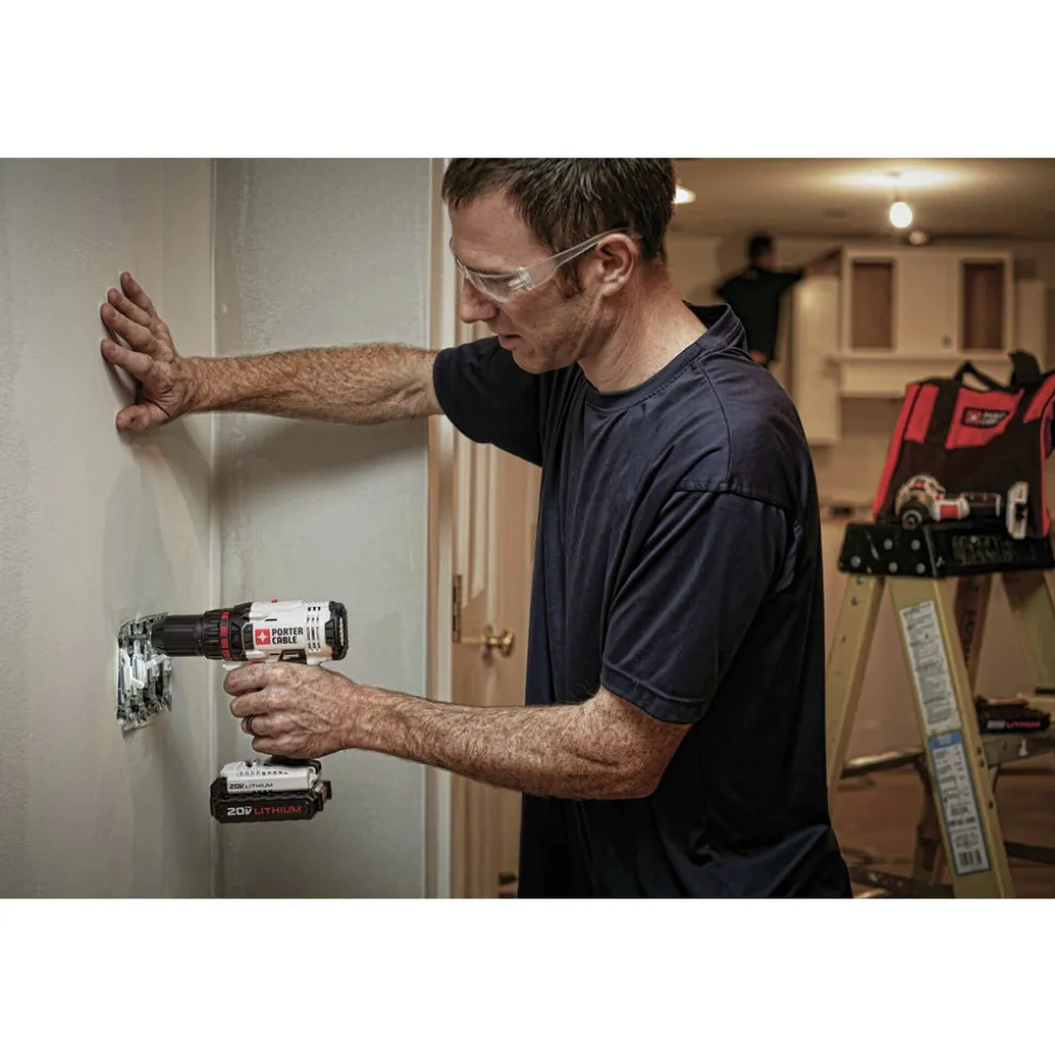 Porter-Cable 20V MAX Cordless Lithium-Ion Drill Driver and Reciprocating Saw Combo Kit