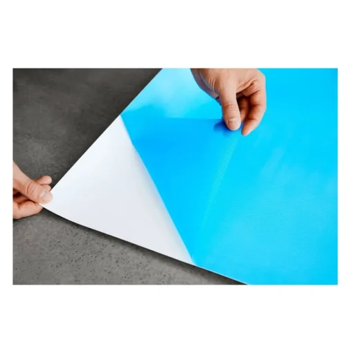 Post-it 96 in .x 48 in. Easy Erase Permanent Marker Whiteboard Surface - White Surface