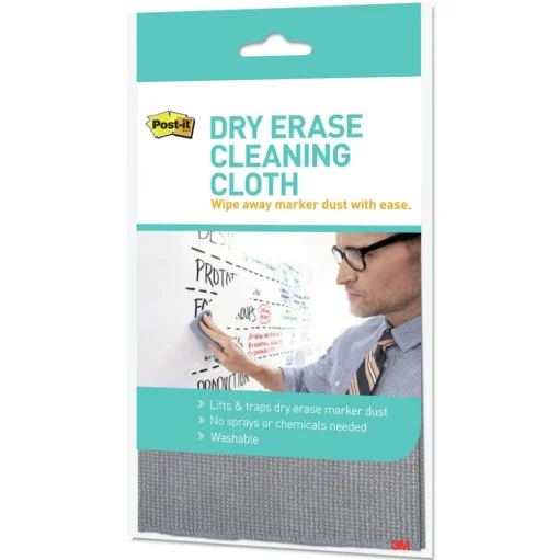 Post-it 10.63 in. x 10.63 in.Dry Erase Cleaning Cloth