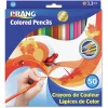 Prang 3.3 mm 2B Colored Pencil Sets - Assorted Lead/Barrel Colors (50/Set)