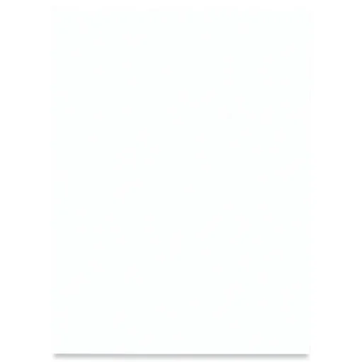 Prang SunWorks 9 in. x 12 in. 50 lbs. Text Weight Construction Paper - Bright White (50/Pack)