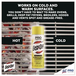 Professional EASY-OFF 24 oz. Aerosol Spray Oven and Grill Cleaner - Unscented