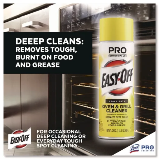 Professional EASY-OFF 24 oz. Aerosol Spray Oven and Grill Cleaner - Unscented