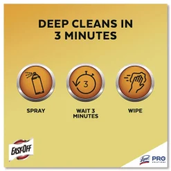 Professional EASY-OFF 24 oz. Aerosol Spray Oven and Grill Cleaner - Unscented