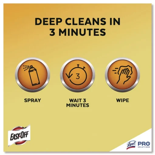 Professional EASY-OFF 24 oz. Aerosol Spray Oven and Grill Cleaner - Unscented