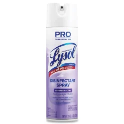 Professional LYSOL Brand 19 oz. Aerosol Spray Disinfectant Spray - Lavender (12/Carton)