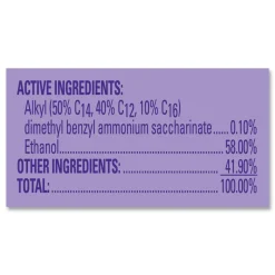 Professional LYSOL Brand 19 oz. Aerosol Spray Disinfectant Spray - Lavender (12/Carton)
