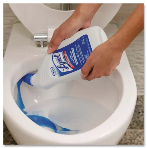 Professional LYSOL Brand 32 oz. Bottle Disinfectant Toilet Bowl Cleaner (12/Carton)