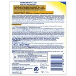 Professional LYSOL Brand 32 oz Advanced Deep Clean All Purpose Cleaner - Lemon Breeze