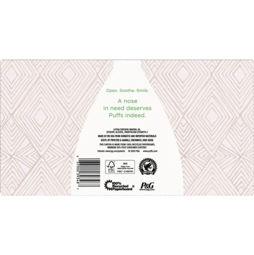 Puffs 2-Ply Plus Lotion Facial Tissue - White (24 Boxes/Carton)