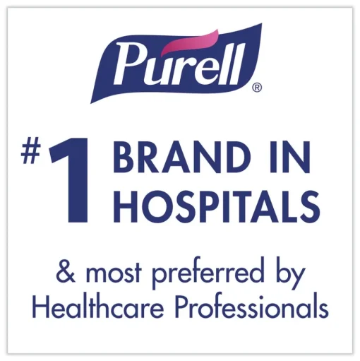 PURELL 9113-06 6.75 in. x 6 in. Fresh Citrus Sanitizing Hand Wipes - White, (6/Carton)
