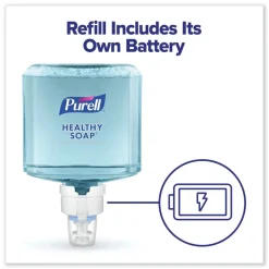 PURELL 7785-02 1200 ml Fragrance-Free CLEAN RELEASE Technology (CRT) HEALTHY SOAP High Performance Foam for ES8 Dispensers (2/Carton)