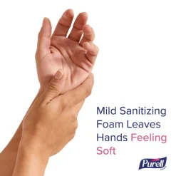 PURELL 8351-02 1,200 mL Refill Advanced Hand Sanitizer Foam For ES10 Automatic Dispensers - Fragrance Free (2/Carton)
