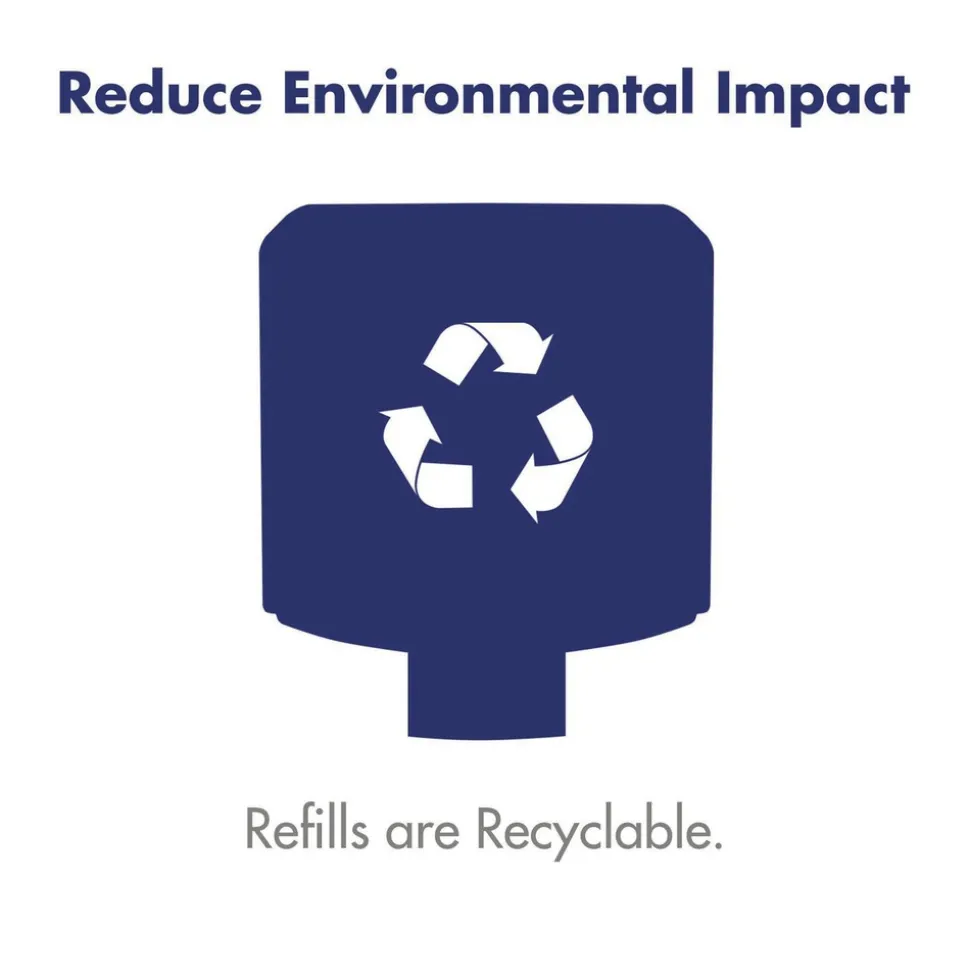 PURELL 2000 ml 6.5 in. x 4.65 in. x 11.86 in. Fmx-20 Soap Push-Style Dispenser - Graphite/Chrome (6/carton)