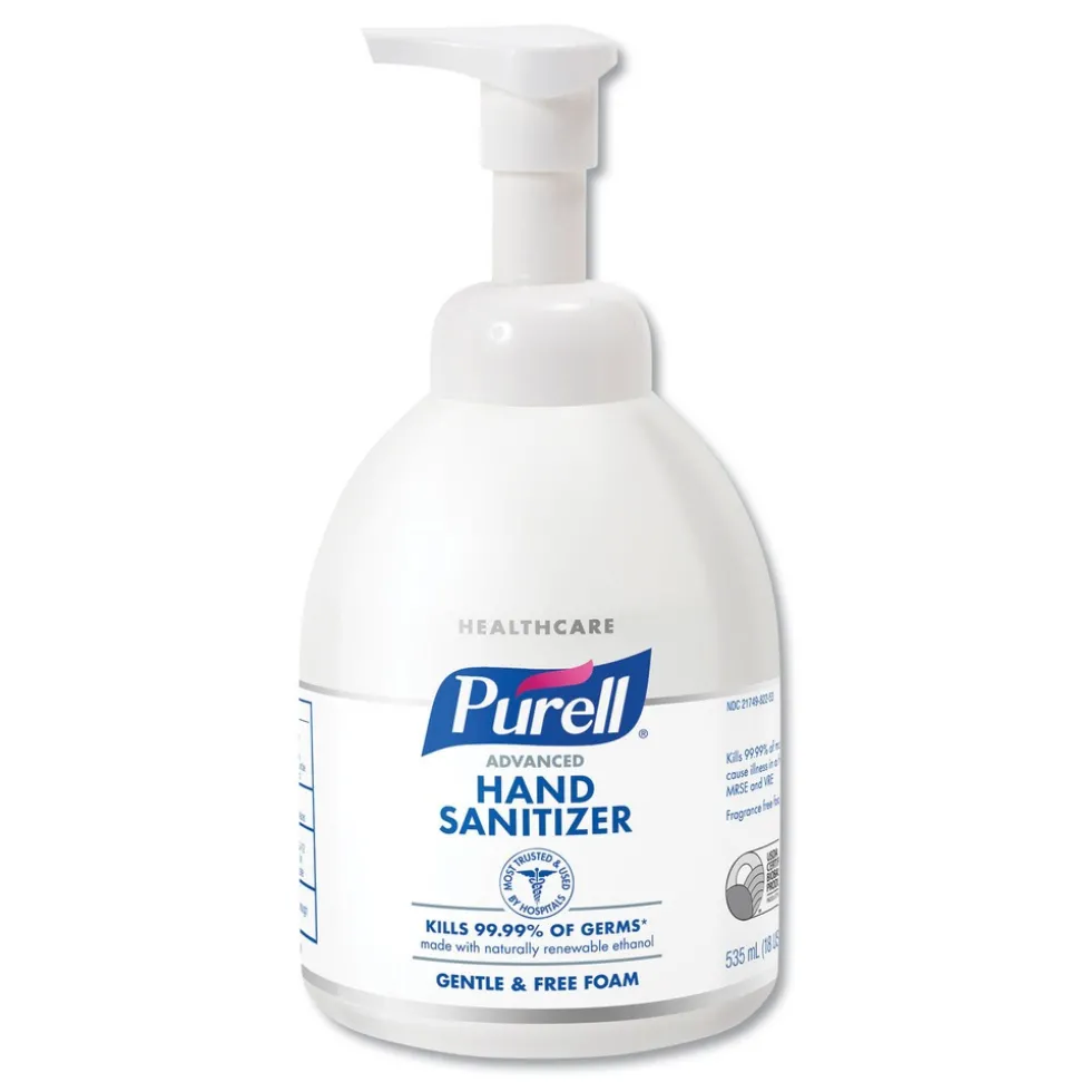 PURELL 535 mL Bottle Green Certified Advanced Instant Foam Hand Sanitizer (4/Carton)