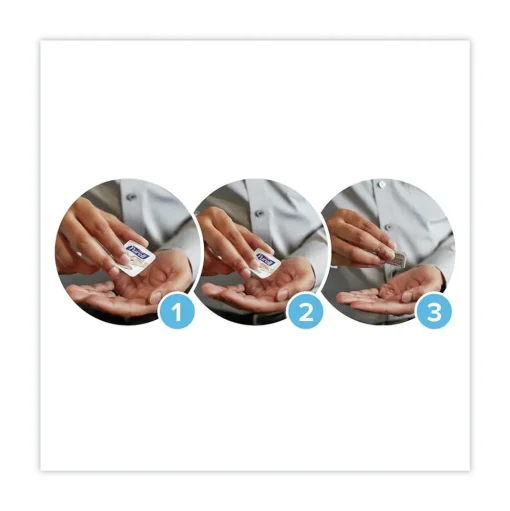 PURELL 1.2 ml Packet Fragrance-Free Gel Advanced Hand Sanitizer Single Use (1500/Carton)