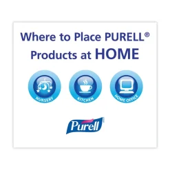 PURELL Advanced 12 oz. Refreshing Gel Hand Sanitizer Pump Bottle - Clean Scent (12/Carton)