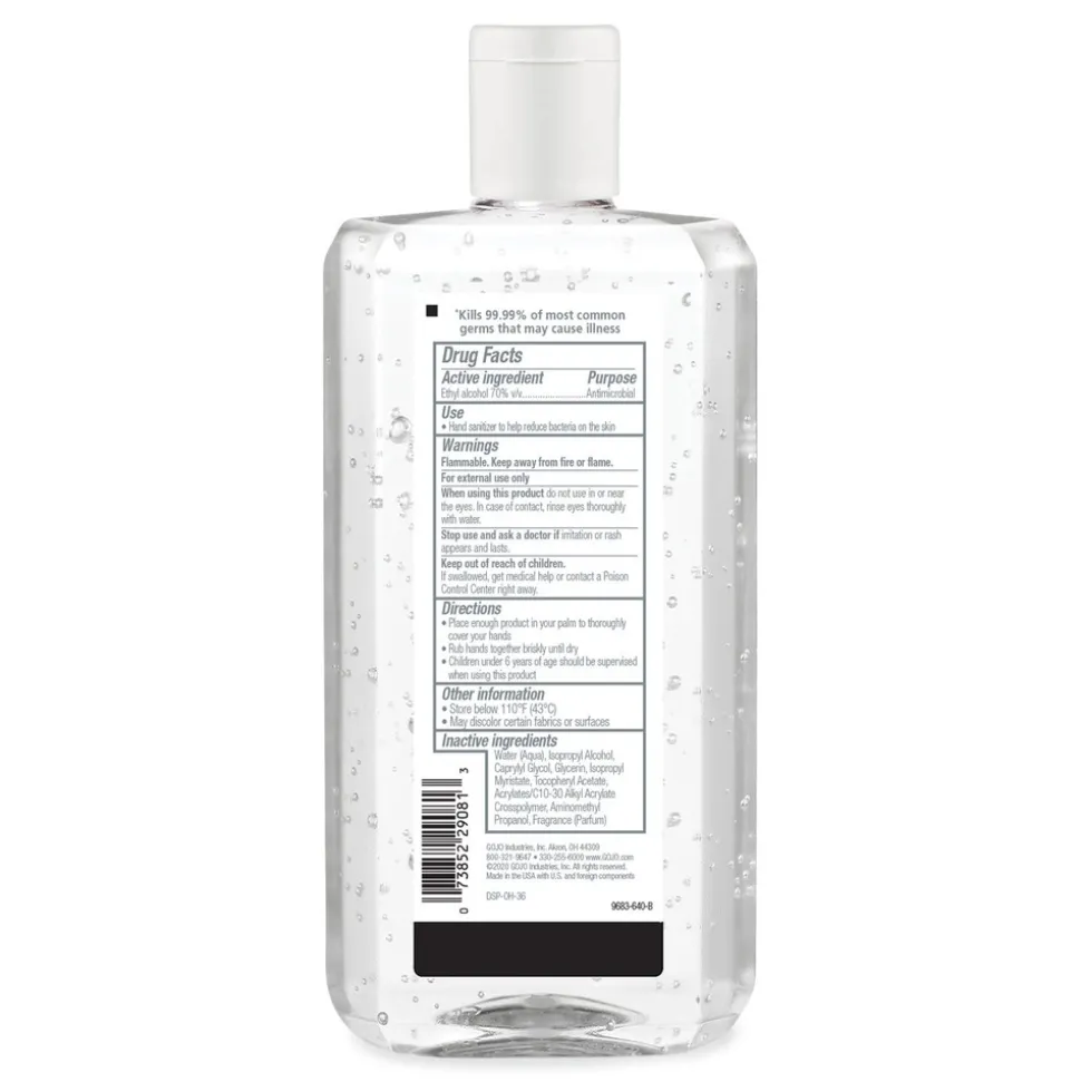 PURELL 1-Ply 7 in. x 8 in. Fresh Citrus Professional Surface Disinfecting Wipes - White (6 Canisters/Carton)