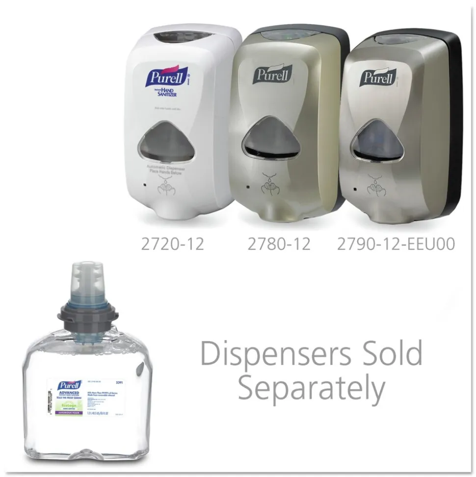 PURELL TFX 1200ml Green Certified Instant Hand Sanitizer Foam Refill - Clear