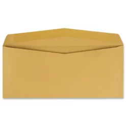 Quality Park 5 in. x 11.5 in. #14 Commercial Flap Gummed Closure Kraft Envelope - Brown Kraft (500/Box)
