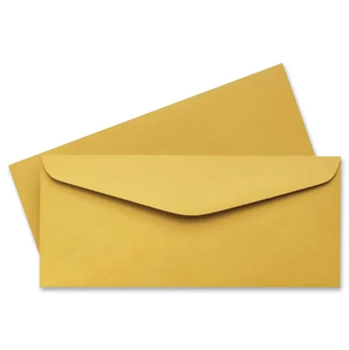 Quality Park 5 in. x 11.5 in. #14 Commercial Flap Gummed Closure Kraft Envelope - Brown Kraft (500/Box)