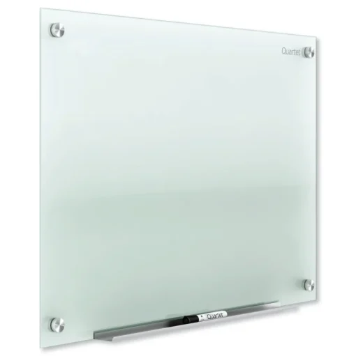 Quartet 24 in. x 18 in. Infinity Glass Marker Board - Frost Surface