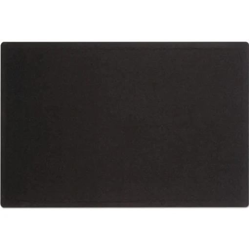 Quartet 48 in. x 36 in. Oval Office Fabric Board - Black Surface