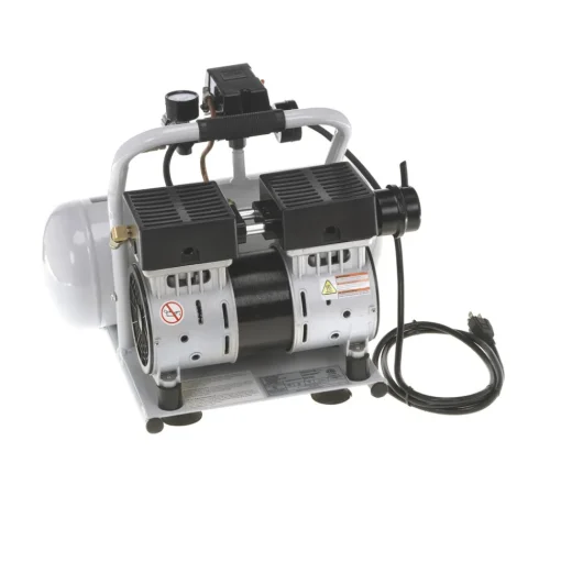 Quipall 1 HP 2 Gallon Oil-Free Hotdog Air Compressor