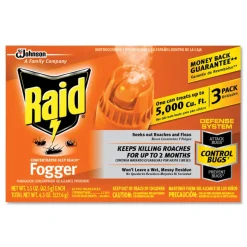 Raid 305690 1.5 oz. Aerosol Spray Concentrated Deep Reach Fogger (12/Carton)