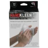 Read Right HandKleen 7 in. x 5 in. Foil Packet Premoistened Antibacterial Wipes - Unscented White (72/Box)