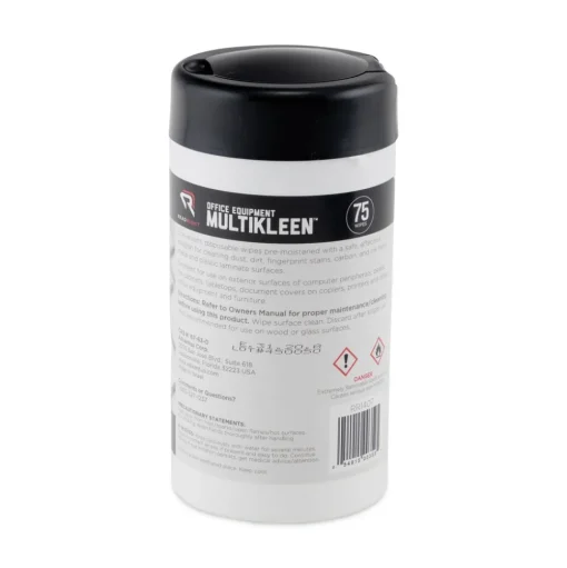 Read Right MultiKleen 5.44 in. x 6.38 in. Office Equipment Cloth Wet Wipes