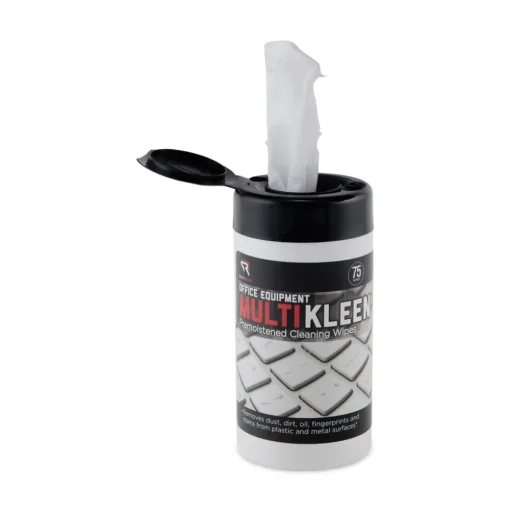 Read Right MultiKleen 5.44 in. x 6.38 in. Office Equipment Cloth Wet Wipes
