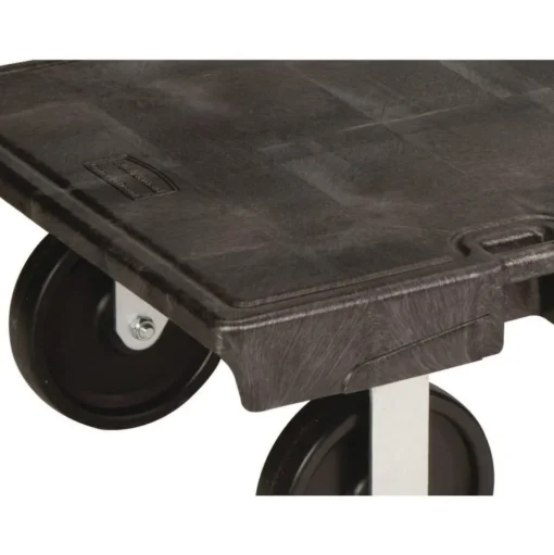 Rubbermaid Commercial 24 in. x 48 in. x 7 in. 2000 lbs. Capacity Platform Truck - Black