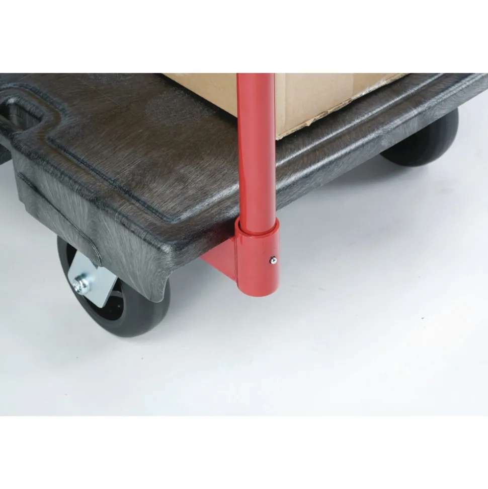 Rubbermaid Commercial 24 in. x 36 in. 1000 lbs. Capacity Heavy-Duty Platform Truck Cart - Black