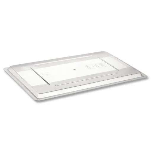 Rubbermaid Commercial 26 in. x 18 in. Food/Tote Box Lids - Clear