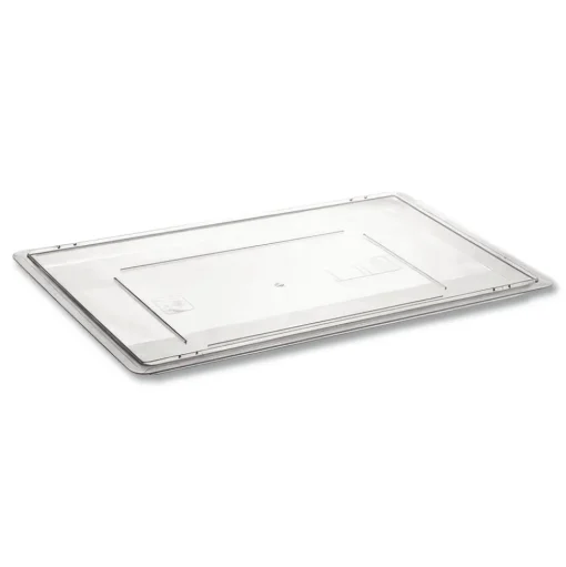 Rubbermaid Commercial 26 in. x 18 in. Food/Tote Box Lids - Clear