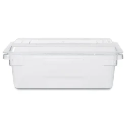 Rubbermaid Commercial 12 in. x 18 in. Food/Tote Box Lids - Clear