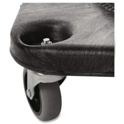 Rubbermaid Commercial BRUTE Square 300 lbs. Capacity Trash Can Dolly - Black