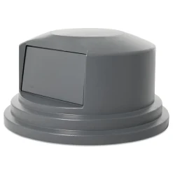 Rubbermaid Commercial BRUTE 27.55 in. Dome Top Lid for 55-Gallon Round Containers - Gray