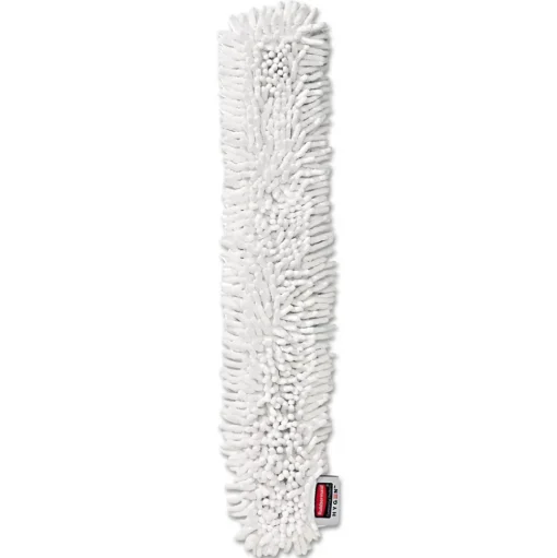 Rubbermaid Commercial HYGEN HYGEN Quick-Connect Microfiber Dusting Wand Sleeve - White (6/Carton)