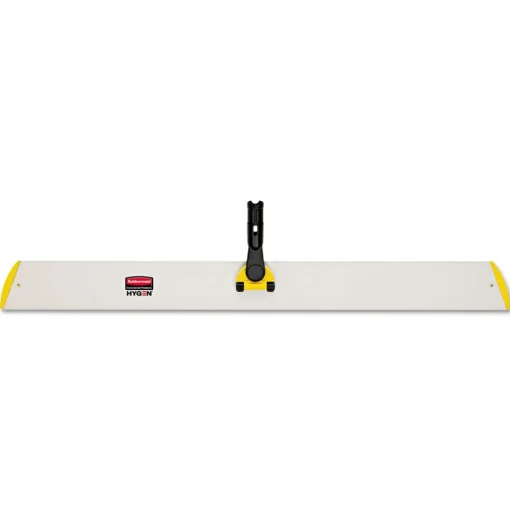 Rubbermaid Commercial HYGEN HYGEN 36-1/10 in. Quick Connect Single-Sided Aluminum Wet/Dry Mop Frame - Yellow