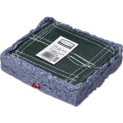 Rubbermaid Commercial Swinger Loop Medium Cotton/Synthetic Wet Mop Head - Blue (6/Carton)