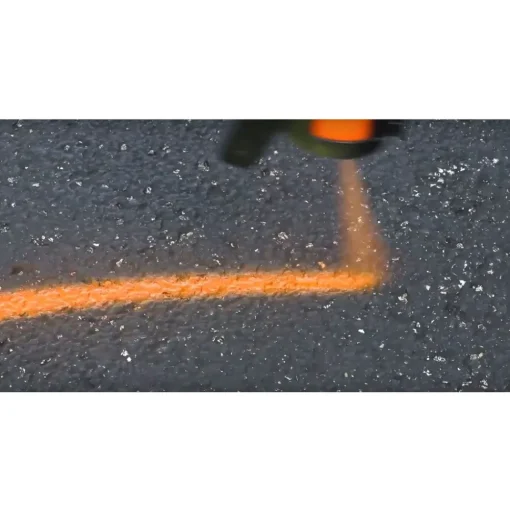 Rust-Oleum 17 oz. Aerosol Can Industrial Choice Precision Line Marking Paint - Flat High-Visibility Yellow (12/Carton)