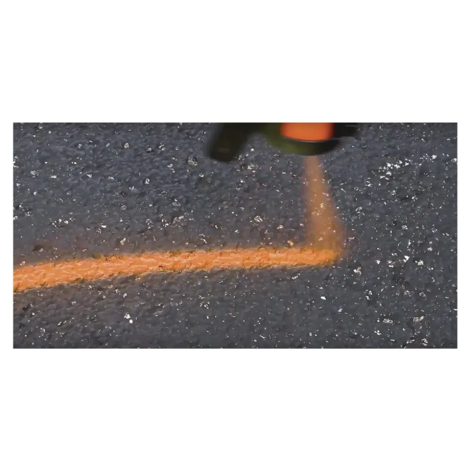 Rust-Oleum 17 oz. Aerosol Can Industrial Choice M1800 System Water-Based Precision Line Marking Paint - Flat APWA Caution Blue (12/Carton)