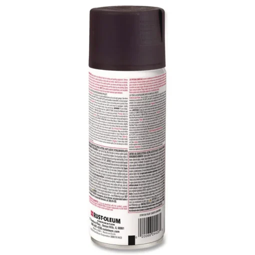 Rust-Oleum 12 oz. Aerosol Can Camouflage Spray Paint - Flat Earth Brown