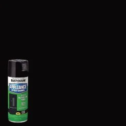 Rust-Oleum Specialty Appliance Epoxy Spray Paint, Gloss Black, 12 oz Aerosol Can, 6/Carton