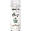 Rust-Oleum Specialty Triple Thick Glaze Spray Paint, High Gloss Clear, 12 oz Aerosol Can, 6/Carton