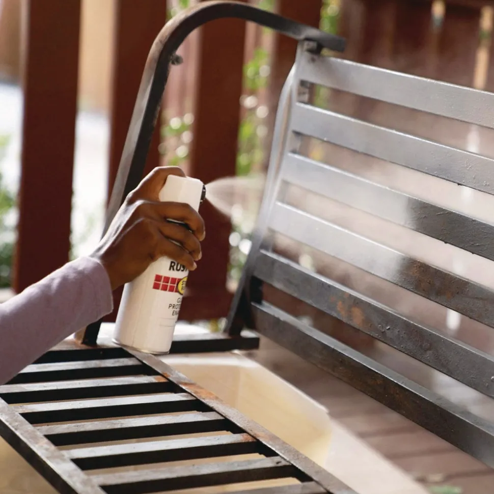 Rust-Oleum Stops Rust 5-in-1 Spray Paint, Gloss White, 12 oz Aerosol Can, 6/Carton