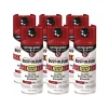 Rust-Oleum Stops Rust 5-in-1 Spray Paint, Gloss Regal Red, 12 oz Aerosol Can, 6/Carton